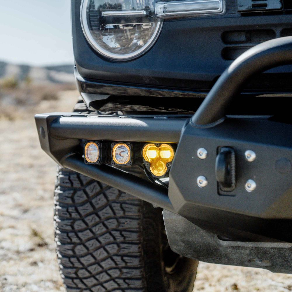 KC HiLiTES Hybrid Front Bumper LED Light Kit - SAE System 97169
