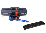 Viper V2 UTV Winch Kit 3500 lb Standard Spool With 40 Feet Blue Synthetic Rope With Mount For Polaris Ranger Models 2020-2022
