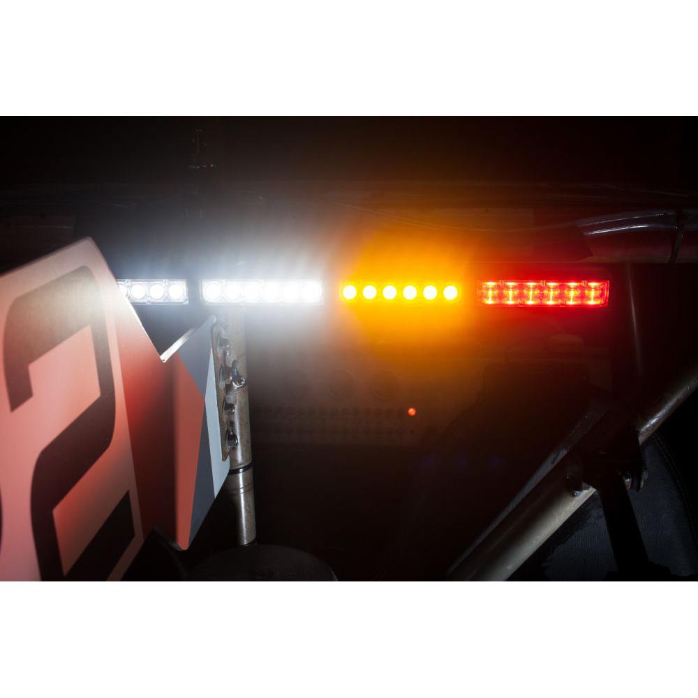 KC HiLiTES Multi-Function Chase Bar Kit - Rear-Facing LED Light Bar for Polaris RZR