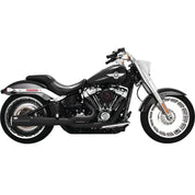 Vance & Hines 47589 Pro Pipe 2-Into-1 Full Exhaust System 18-19 Softail Black