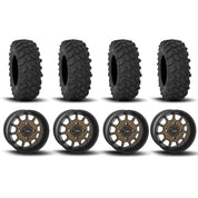 System 3 ST-5 Aluminum Bronze/Matte Black 15" Wheels And XTR370 Tires [33x10-15]