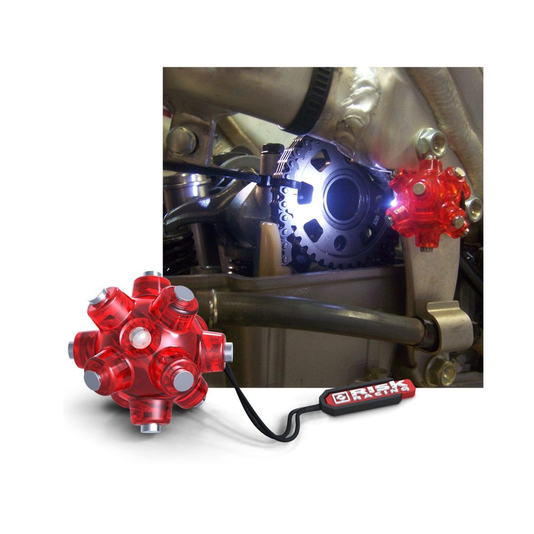 Risk Racing STKR Magnetic Light Mine - Hands Free Flashlight 00105