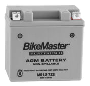 BikeMaster AGM 12V Platinum Battery For Arctic Cat DVX 50 2006-2008 Grey