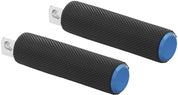 Arlen Ness Knurled Blue Passenger Pegs 07-951
