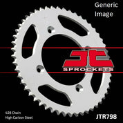 JT SPROCKETS Front and Rear Steel Sprocket Kit for OffRoad YAMAHA YZ85 2002-2016