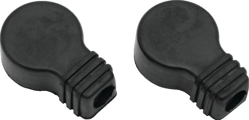 Kuryakyn Crankcase Breather Replacement Rubber Boots (Pair) 9900