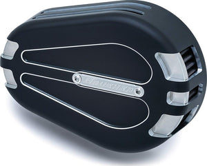 Crusher Maverick Pro Air Cleaner Satin Black Machined - 9937