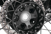 Kuryakyn Lodestar Silver Rear Axle Sliders 3808