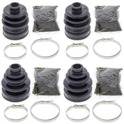 Complete Front Inner & Outer CV Boot Repair Kit LT-A400F 4WD King Quad 08-15