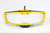 Seizmik Halo-RA Series Cast Aluminum Trim Kit Rearview - Yellow 56-18103