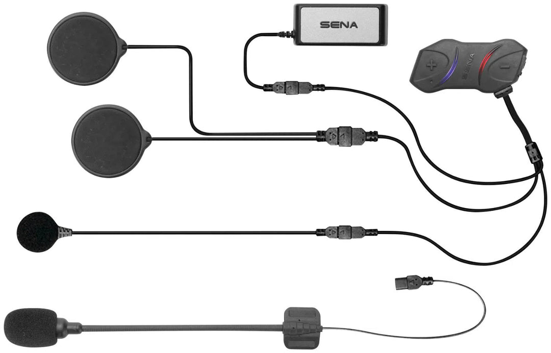 SENA SMH10R Low Profile Bluetooth Headset & Intercom Single Pack SMH10R-01