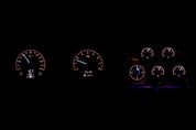 Dakota Digital 1968-1977 Chevrolet Corvette HDX Analog Gauge kit HDX-68C-VET