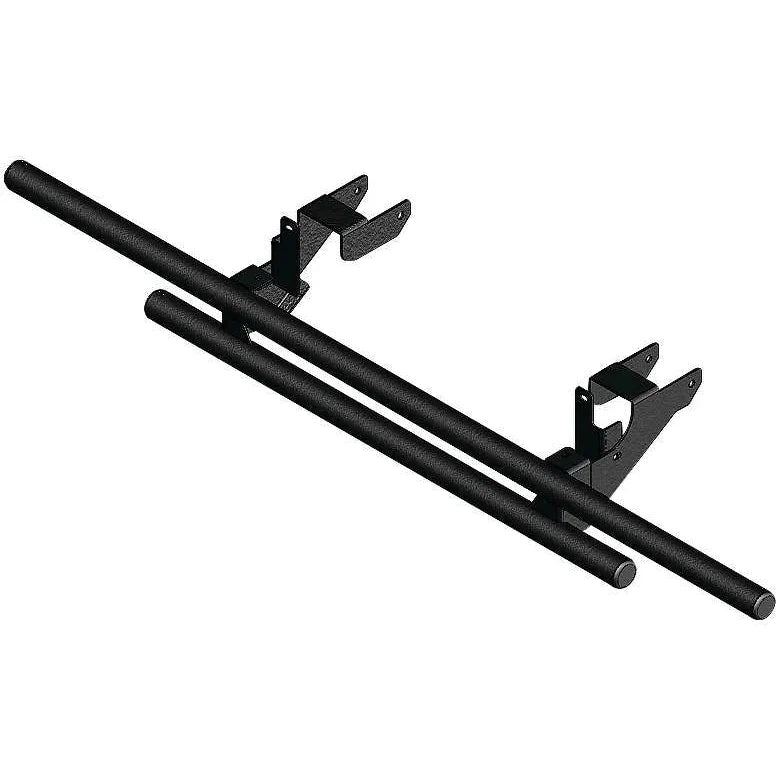 KFI Double Tube Rear Bumper - Black - 101360