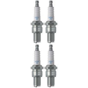 Set 4 NGK Standard Spark Plugs for Kawasaki KX100 2013-2009 Engine 100cc