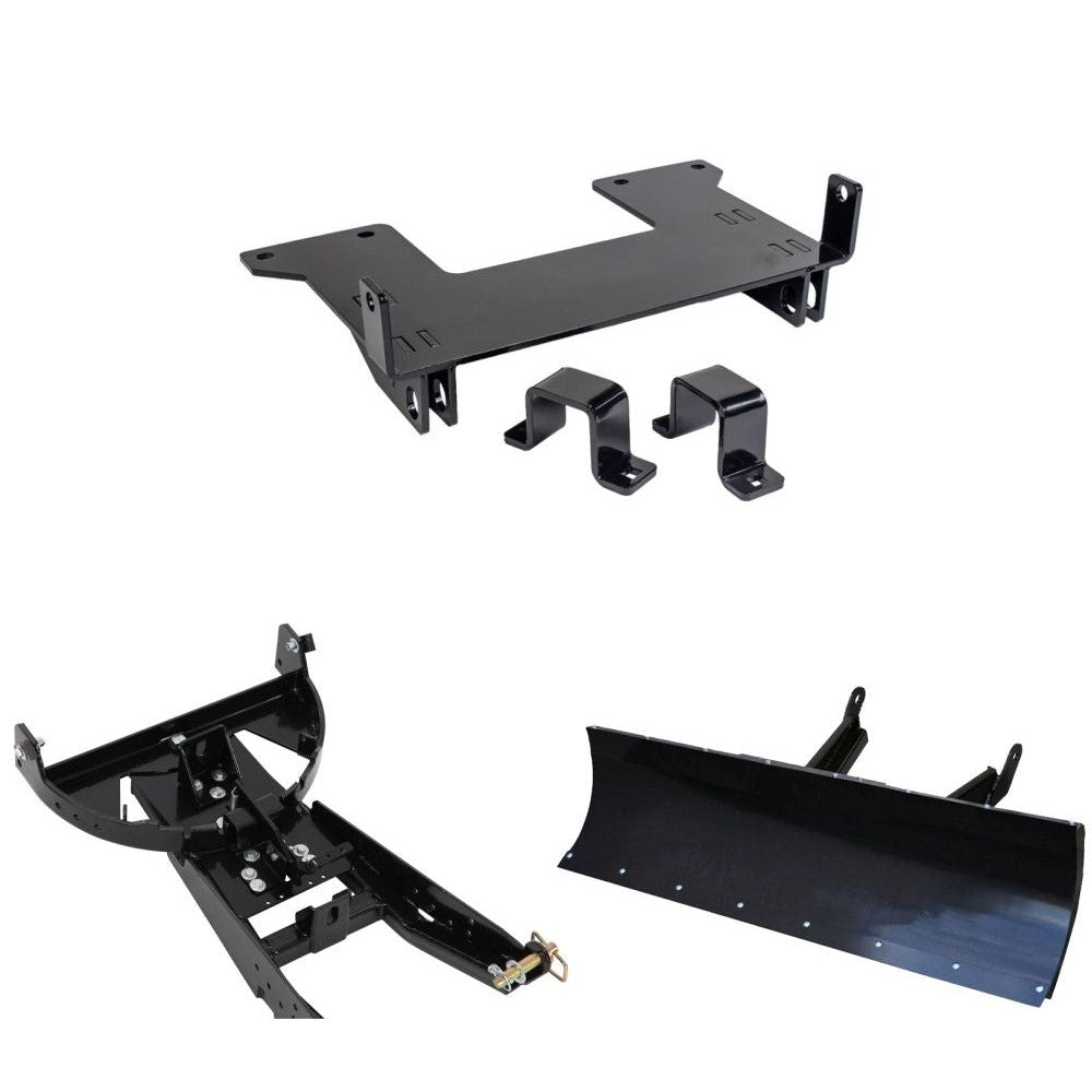 Denali Black UTV Snow Plow Kit For Honda Pioneer 700 SXS700M2 2014-2021