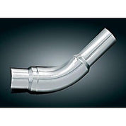Kuryakyn Chrome Bridge Gap Heat Shield Stock Dual Exhaust Cover Harley Touring