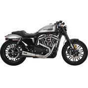 Vance And Hines 2-into-1 Upsweep Exhaust Stainless With Fuelpak FP4