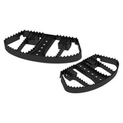 Burly Brand MX Floorboards Passenger Black - B13-1051B