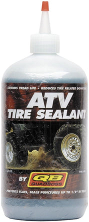 Set of 4 ATV QUADBOSS Tires (QBT446 27x9R-12 Front, 27x11R-12 Rear) with Sealant