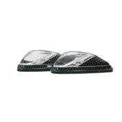 K&S 25-9554B Led Marker Lights, MinI-Flush Mt Cf Body, Wht/clr 1 Led W