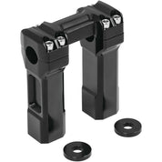 Kuryakyn 5in Black Handlebar Risers 6132