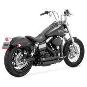 Vance & Hines 47227 Shortshots Staggered Exhaust System Black