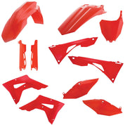 Acerbis Red Full Plastic Kit for Honda - 2736260227