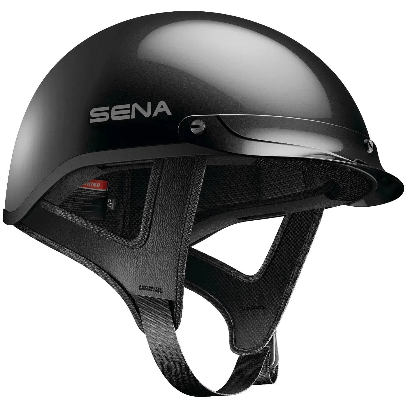 SENA Cavalry Bluetooth Half Helmet Glossy Black XS Cavalry-CL-GB-XS