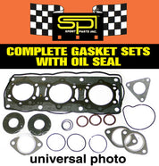 SPI Full Gasket Set With Oil Seals For Ski-Doo FORMULA MACH 1, MACH Z LC/3 800 CC 1997-2003
