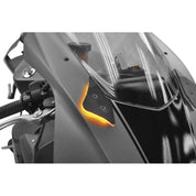 New Rage Cycles Mirror Block Off LED Replacement Turn Signal Black - R1-MBO