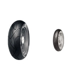 Sport Attack HyperSport Front & Rear Tire Set, 120/70ZR17 58W & 190/50ZR17 73W)