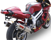 GPR Trioval Double Slip-on Exhaust For Aprilia Rsv 1000 R Factory 2004-2005