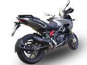 GPR Furore Nero Slip-on Exhaust For Aprilia Caponord 1200 2013-2016 A.58.FUNE