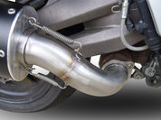 GPR Satinox Slip-on Exhaust For Aprilia Caponord 1200 2013-2016 A.58.SAT
