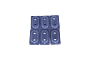 Double Digger Aluminum Support Plates 6pcs