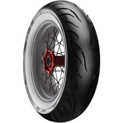 Avon Tyres Cobra Chrome AV92 Rear Tire - MT90B16 - White Wall Motorcycle 640577