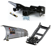 KFI UTV Snow Plow Kit For Polaris Ranger 570 800 Body Style 2016-2023-72" Steel Blade - 105072