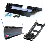 KFI UTV Snow Plow Kit For Can-Am Commander Max 800R 4x4 DPS 800 2015-2020-72" Pro-Poly Blade - 105872