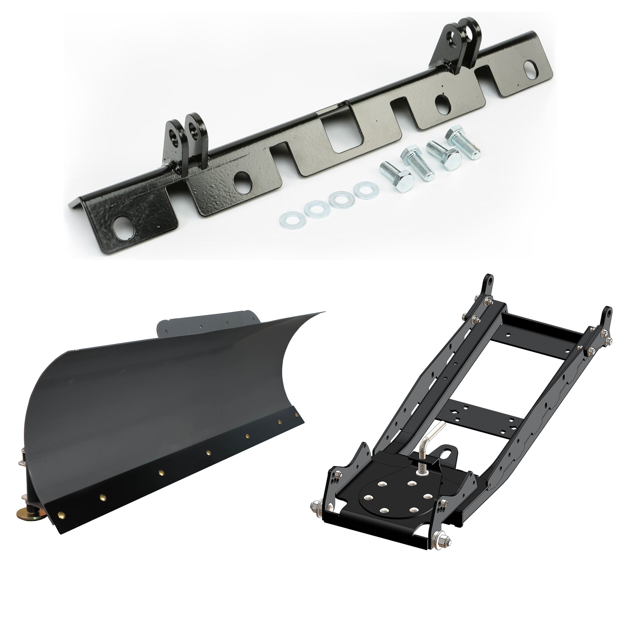 KFI UTV Snow Plow Kit For Kubota RTV1100 2007-2024-60" Steel Blade - 105060