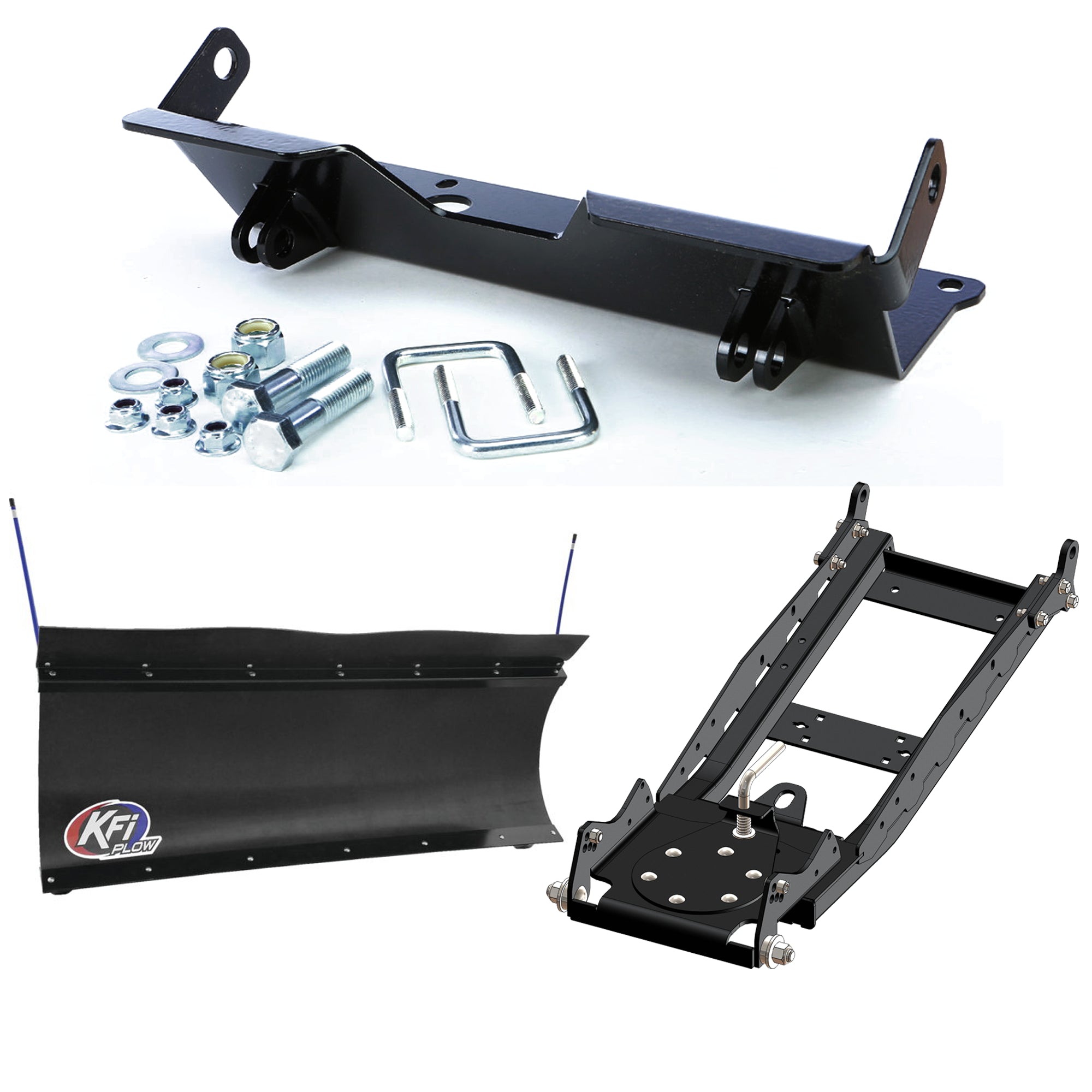 KFI UTV Snow Plow Kit For Arctic Cat Prowler XT 550 4X4 2009-2014-60" Pro-Poly Blade - 105860