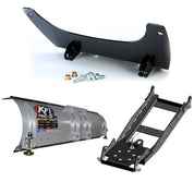 KFI UTV Snow Plow Kit For John Deere Gator HPX HPX615E 2018-2023-72" Steel Blade - 105072