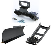 KFI UTV Snow Plow Kit For Polaris RZR 4 900 EPS 2014-60" Steel Blade - 105060