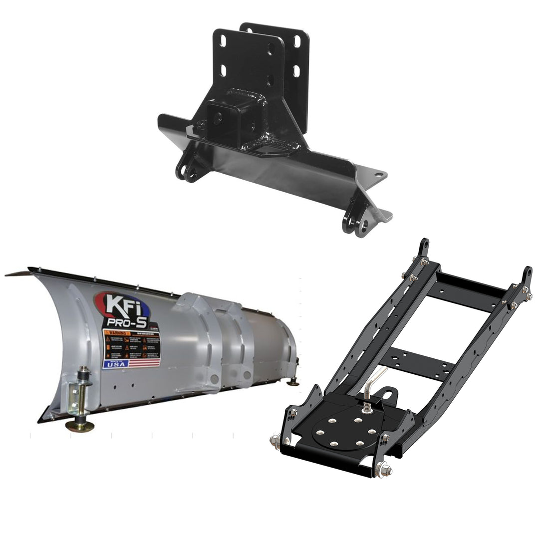 KFI UTV Snow Plow Kit For New Holland Rustler 120/125-72" Steel Blade - 105072