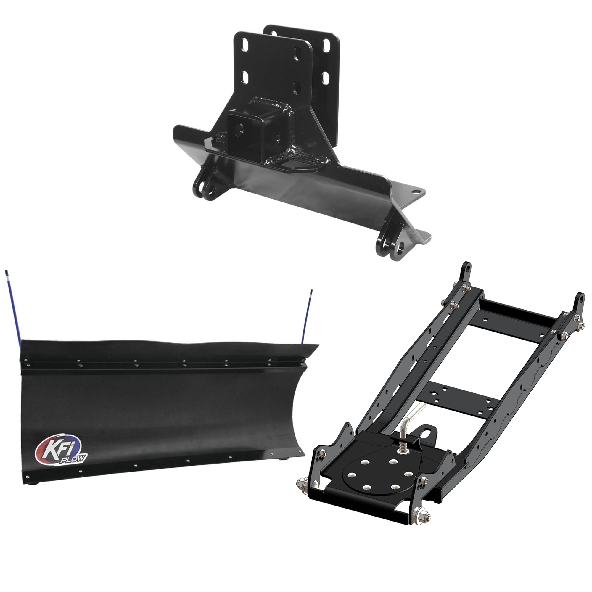 KFI UTV Snow Plow Kit For New Holland Rustler 120/125-60" Pro-Poly Blade - 105860