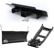 KFI UTV Snow Plow Kit For Polaris Pro XD Full-Size Gas Crew 2019-2024-60" Pro-Poly Blade - 105860