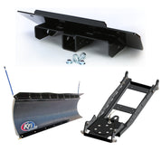 KFI UTV Snow Plow Kit For Polaris Ranger Diesel 1000 2015-2018-72" Pro-Poly Blade - 105872