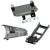 KFI UTV Snow Plow Kit For CF-Moto ZFORCE 600/EX 2013-2015-66" Steel Blade - 105066