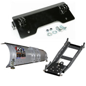 KFI UTV Snow Plow Kit For Honda Pioneer 700/700-4 2014-2024-66" Steel Blade - 105066