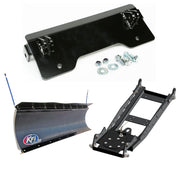 KFI UTV Snow Plow Kit For Honda Pioneer 700/700-4 2014-2024-72" Pro-Poly Blade - 105872