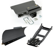 KFI UTV Snow Plow Kit For Yamaha Viking 700 YXM700DH 4x4 FI 2014-2023-60" Steel Blade - 105060